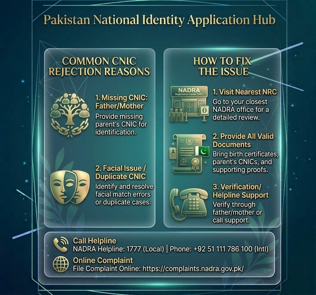 CNIC Rejected Solutions